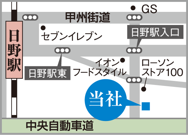 会社所在地マップ
